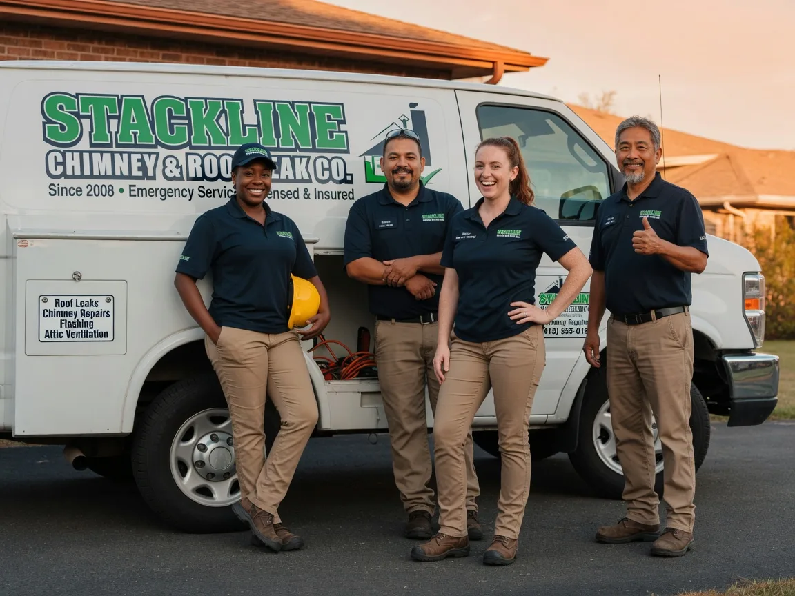 Chimney flashing repair company in Bowman, ND